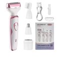 thumbnail image 1 of Depiladora eléctrica 2 en 1 recargable para mujeres, afeitadora y depiladora corporal para uso en todo el cuerpo en casa., 1 of 4