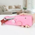 thumbnail image 4 of sunsanly 1 Set Sewing Machine Portable Mini Sewing Machine Handheld Fabric Stitcher Tool Kit for Household Travel, 4 of 8