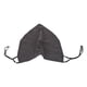 thumbnail image 3 of Gorro Para Barba, Correas Ajustables Para Los Oídos Tejido De Poliéster Bandana Para Barba Máscara Protectora A Prueba De Viento Suave Transpirable Para Protección Diurna Para ANGGREK Gris, 3 of 8