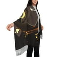 thumbnail image 4 of Sigee Casino Card Soccer for Scarf for Women Winter Warm Scarfs with Fringe, 4 of 8