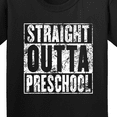 thumbnail image 4 of Inktastic Straight Outta Preschool Youth T-Shirt, 4 of 5
