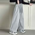 thumbnail image 6 of Tiijoy Big Girl's Baggy Straight Leg Sweatpants High Rise Casual Active Pants Trousers, 6 of 7