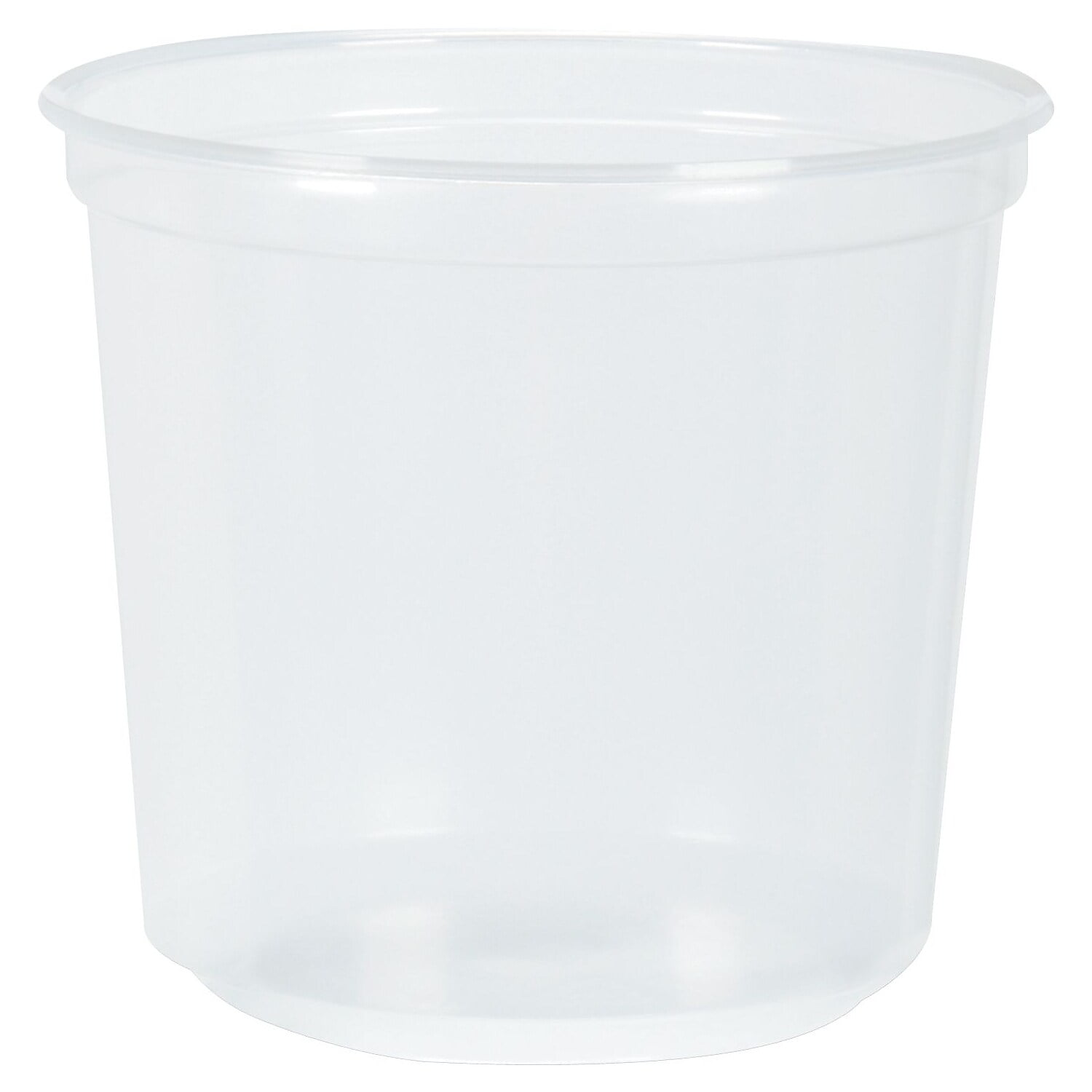 Fabri-Kal RK 5 oz. Clear Ribbed Disposable Plastic Cups, Cold Drinks,  100/Bag, 25 Bags/Carton FABRK5 - The Home Depot