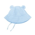 thumbnail image 5 of YSUEJPF Baby Summer Sun Hat Boys Girls Outdoor Breathable Bucket Hat Toddler Wide Brim Beach Hats 1-3 Years, 5 of 9
