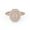 Rose Gold, variant on Double Halo Cluster Engagement Rings for Women, 0.95 Cttw Emerald And Round Cut Lab Grown Diamond Ring In 10K Solid White Gold F-G, VS-SI Quality Ring Size-6