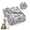 Gray Paws, variant on Large 41"x30" Multi Colors Paws and Bones Black Super Soft Fluffy High Quality Pet Dog Cat Fleece Blanket 104 cm x 76 cm, 1 count
