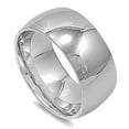 thumbnail image 1 of Men's 10MM Stainless Steel High Polish Comfort Fit Domed Wedding Band (Size 6 to 15), 1 of 2