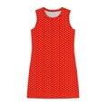 thumbnail image 7 of Bovxnpu Women's Nightgown Tank Play Dress Sleeveless Sleepshirt Loungewear Sleeveless Crew Neck Side Split Dress Sleepwear, 7 of 7