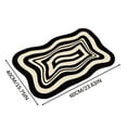 thumbnail image 2 of Absorbent And Drying Diatomaceous Mud Floor Mat Bathroom Foot Mat Toilet Door Mat Entry Foot Mat, 2 of 7