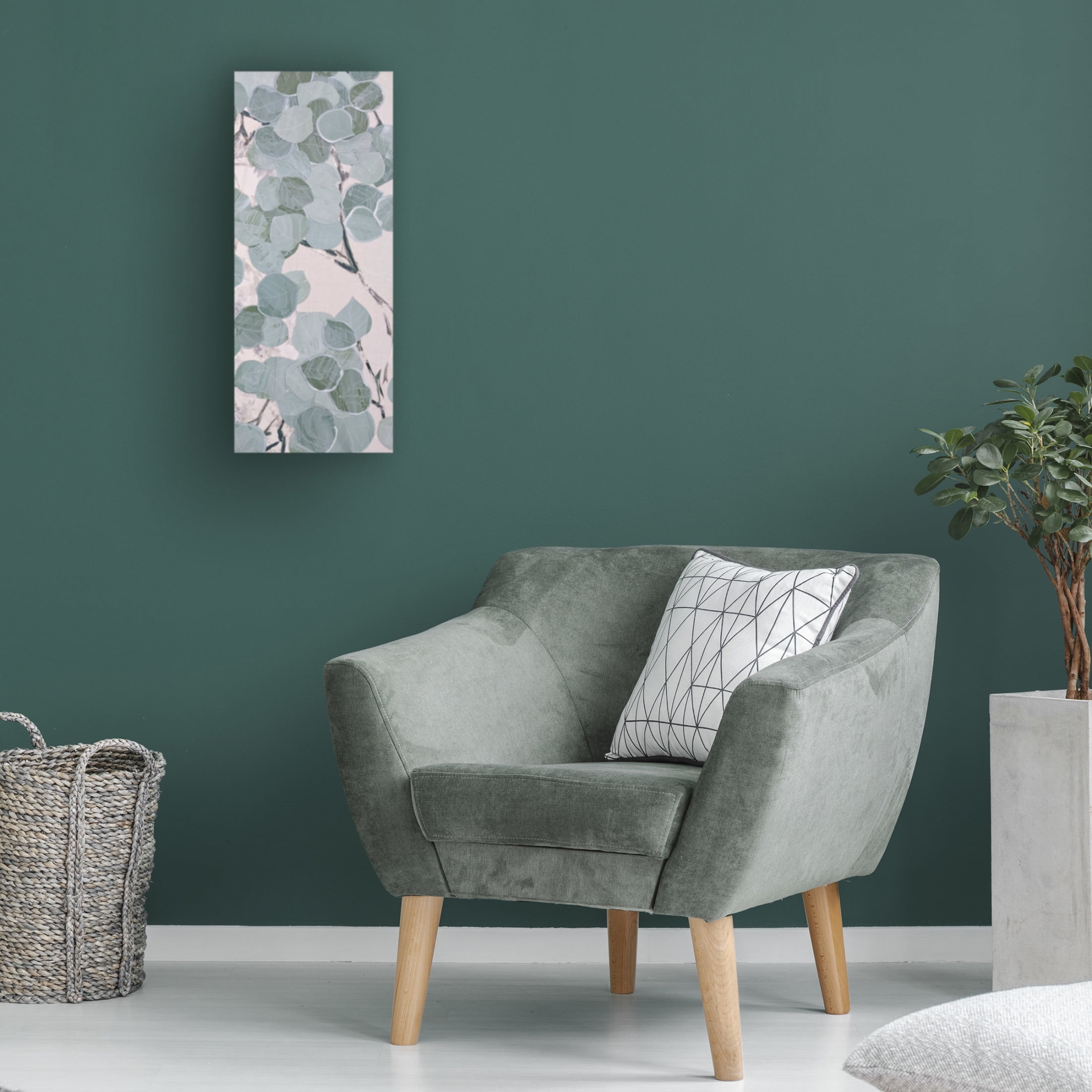 Trademark Fine Art Coco Good Eucalyptus Vert I Canvas Wall Art