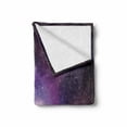 thumbnail image 2 of Galaxy Soft Flannel Fleece Blanket, Outer Space Stars Sky Dreamy Cosmos Universe Nebula Constellation Image, Cozy Plush for Indoor and Outdoor Use, 50" x 60", Purple Coral Pale Blue, by Ambesonne, 2 of 6