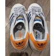 thumbnail image 4 of Adi - das Originals Superstar Athletic Shoes Mens Size 8.5 White Blue Orange FZ6476, 4 of 6