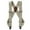 Tan, variant on Perry Suspenders 2 Inch Elastic Side Clip Trucker Suspenders (Men Big & Tall)