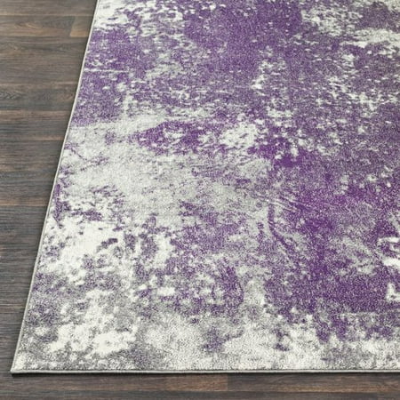 Williston Forge Candelaria Abstract Medium Gray Dark Purple Area Rug Williston Forge Candelaria Abstract Medium Gray Dark Purple Area Rug