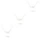 thumbnail image 3 of Collar del Zodiaco Libra de Qarigey Oro, 3 of 6