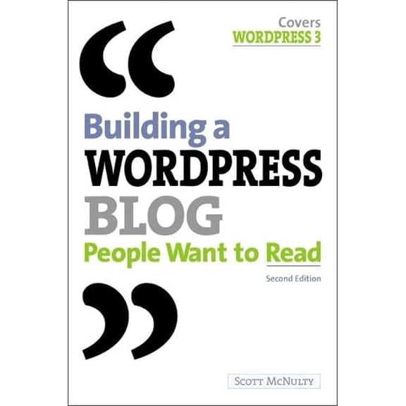 Pre-Owned Building a Wordpress Blog People Want to Read Paperback