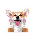 thumbnail image 6 of FINCIBO 5" x 5" Vinyl Decal Sticker For Notebook, Ipad - Full Red Pembroke Welsh Corgi Dog, 6 of 6