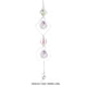 thumbnail image 3 of Wind Chime Crystal Light Catcher Ball Ornaments Colgante de marco redondo (2), 3 of 5