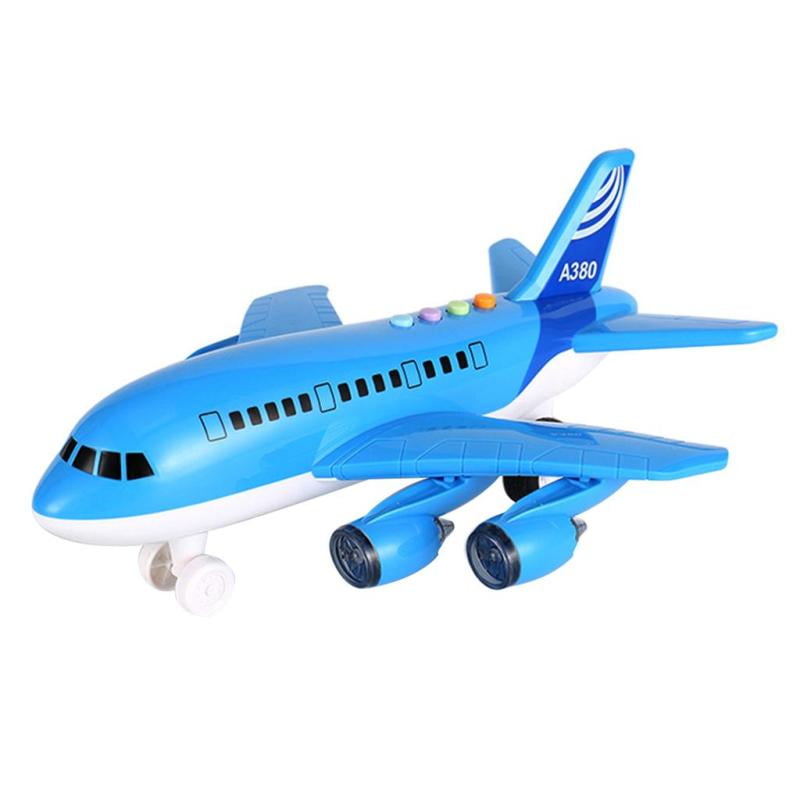 Children's Airplane Toy Simulation Aircraft Toy Passenger Aircraft Car Toy 