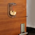 thumbnail image 4 of Timbre de puerta de madera, timbre de viento decorativo vintage, timbre de puerta de madera Forma C, 4 of 9