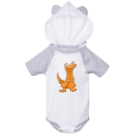 

Inktastic Cute Crested Gecko Gift Baby Boy or Baby Girl Bodysuit