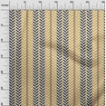 thumbnail image 2 of oneOone Georgette Viscose Fabric Stripe & Herringbone Geometric Print Fabric By Yard 42 Inch Wide, 2 of 4