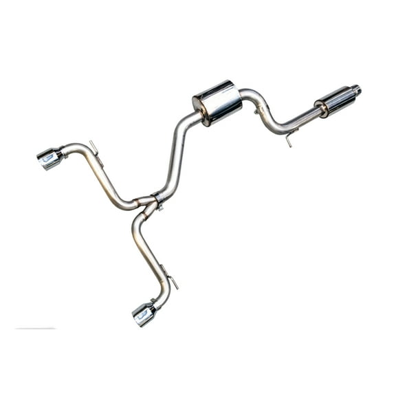 AWE Tuning VW MK7 GTI Touring Edition Exhaust with Chrome Silver Tips