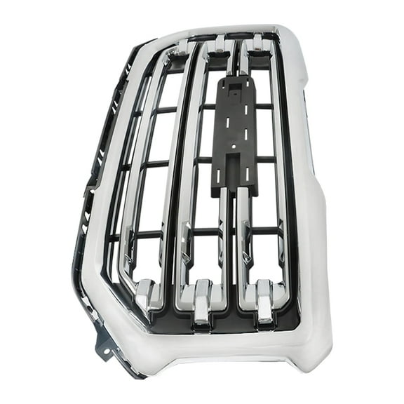ALL-CARB Fit For 2016 2017 2018 2019 Gmc Sierra 1500 Front Bumper Grille Black & Chrome