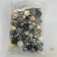 thumbnail image 4 of 200Pcs DIY Necklace Bracelet Beads Set Silicone Beads for Handmade Crafts Bracelet Jewelry with 5M Rope, 4 of 6