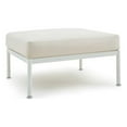 thumbnail image 1 of Pemberly Row Pouf d'Extérieur Moderne / Contemporain Crème Fait à la Main, 1 of 6