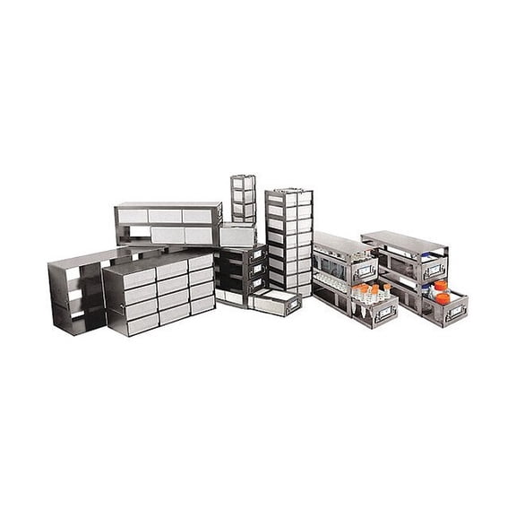 Cole Parmer Freezer Rack,Side Access 4in x 4in UF-442