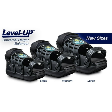 Level Up by Ergoactives Universal Height Balancer for cam walkers Medium (Shoe size: