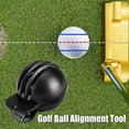 thumbnail image 3 of Golf Ball Marker Tool Stencil, Lines Drawing Alignment Kit, FadeResistant Marker with 2 Waterproof Pens, 3 of 5