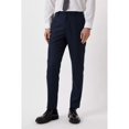 thumbnail image 4 of Burton Mens Small Scale Check Slim Suit Trousers, 4 of 5