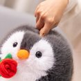 thumbnail image 5 of UQVIY Rose Penguin Stuffed Animal Plush Cute Rose Penguin Toy Gifts for Valentine's Day, Birthdays, and Anniversaries, 7.8 in, 5 of 14