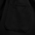 thumbnail image 3 of Men's Flat Weave Quick Dry Shorts, 7 Inch Elastic Waist Drawstring Shorts, Lightweight Breathable Summer Baggy Beach Shorts with Pockets Size 5XL Black, 3 of 8