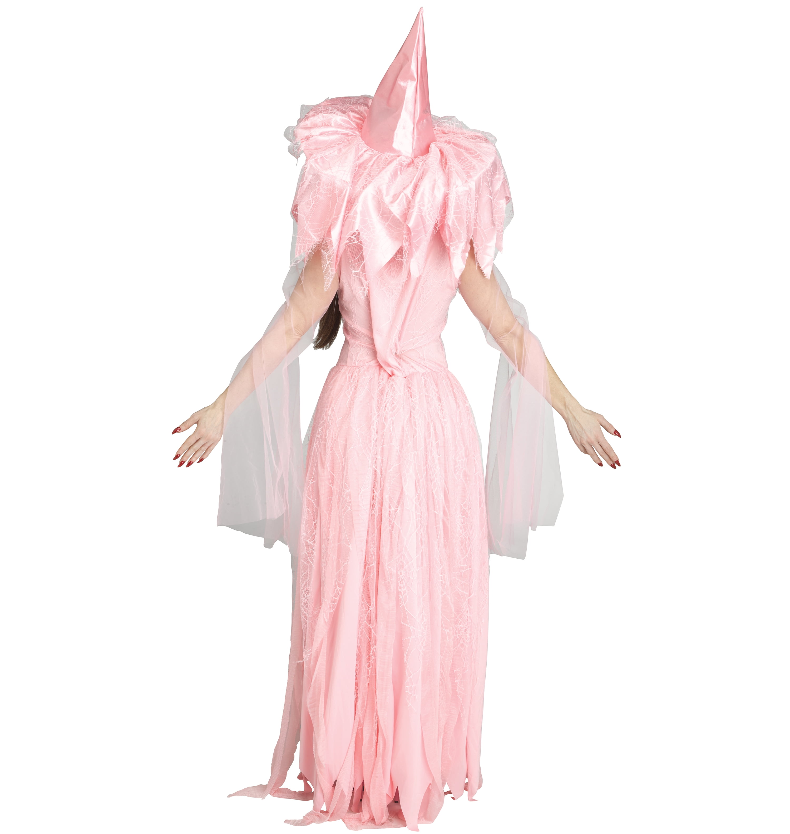 Tattered Witch Halloween Costume for Adults, Women's Size L (12/14), by Way to Celebrate