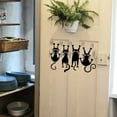 thumbnail image 5 of Falling Cat Stencil for Painting 8.3x11.7inch Reusable Cartoon Cat Drawing Template Plastic PET Cute Cat Stencil Hollowed Scratch Template Animal Theme Stencil for Wall Door Decor, 5 of 7