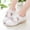 White, variant on Dpytoraw Children Shoes White Leather Shoes Bowknot Girls Princess Shoes Single Shoes Performance Shoes Girls Sports Shoes Size 11