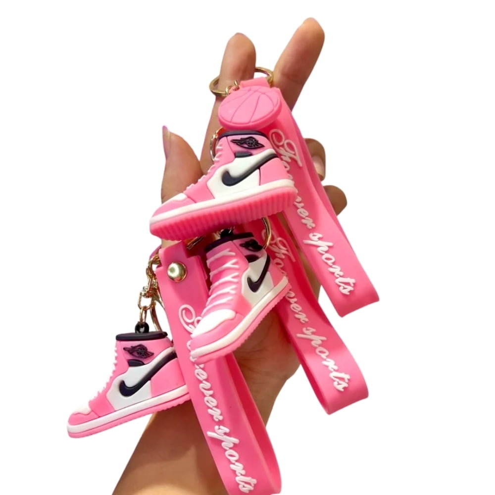 mini nike sneaker keychain