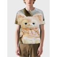 thumbnail image 2 of T-shirt short sleeve round neck summer casual loose JW1819, 2 of 5