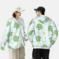 thumbnail image 6 of Kll Kawaii Frogs Print Men'S Women’s Upf 50+ Sun Protection Outdoor Hoodie Jacket Long Sleeve Fishing Hiking Performance Shirt- Small, 6 of 8