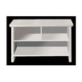 thumbnail image 3 of Room Designs Shoe Bench White Transitional Rectangle, 3 of 3