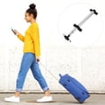 thumbnail image 4 of Toyandona Aluminum Telescopic Handle, Black, for Suitcase, Durable and Stylish 1Pc, 4 of 6