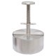 thumbnail image 1 of 3uds. Molde redondo para hacer hamburguesas, accesorios de herramientas de cocina de acero inoxidable (11CM), 1 of 6