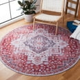 thumbnail image 2 of SAFAVIEH Serapi Gorden Oriental Machine Washable Runner Rug, Rust/Ivory, 2' x 9', 2 of 9