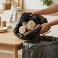 thumbnail image 3 of Plastic Table Cloth Disposable 6 Pack, 54 x 108 Inch, Black, Gold Dot, for Party Picnic Wedding, 3 of 9