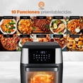 thumbnail image 4 of Hukën Masterchef | Freidora de Aire | Horno de Convección Multifunción, Rostizador, Deshidratador y 10 funciones más| Air Fryer Oven | 12 Litros | Pantalla Táctil | Accesorios Incluídos (Reacondiciona, 4 of 5