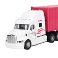 thumbnail image 6 of 1:48 Container Truck Model Decorative Toy Ornament for Children Above 3 Years Old, 6 of 12