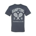 thumbnail image 2 of Wild Bobby Hamptons Tennis Club Est 1986 Sports Men's T-Shirt, Vintage Heather Blue, 3X-Large, 2 of 6